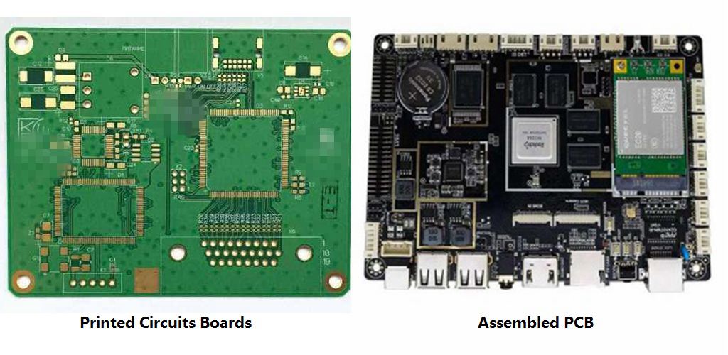 What's the difference of PCB manufacturing and PCB Assembly